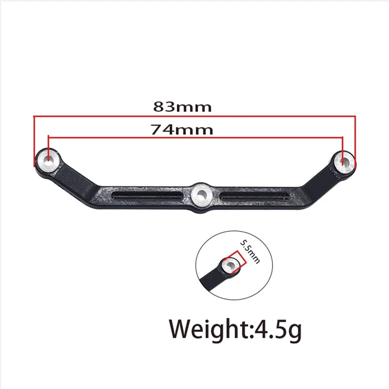 Enlace de suspensión de alta liquidación y juego de eslabones de dirección 9749 para Traxxas TRX4M 1/18 piezas de actualización de coche trepador de control remoto, 3