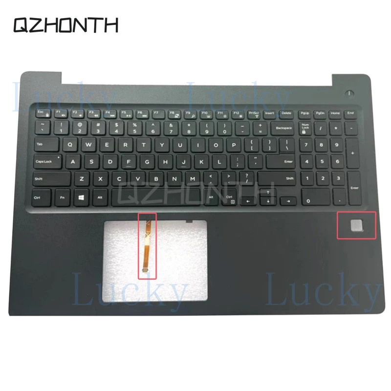 

f New For Dell Latitude 3590 E3590 Palmrest with US Backlit Keyboard 0G0DDD 15.6"