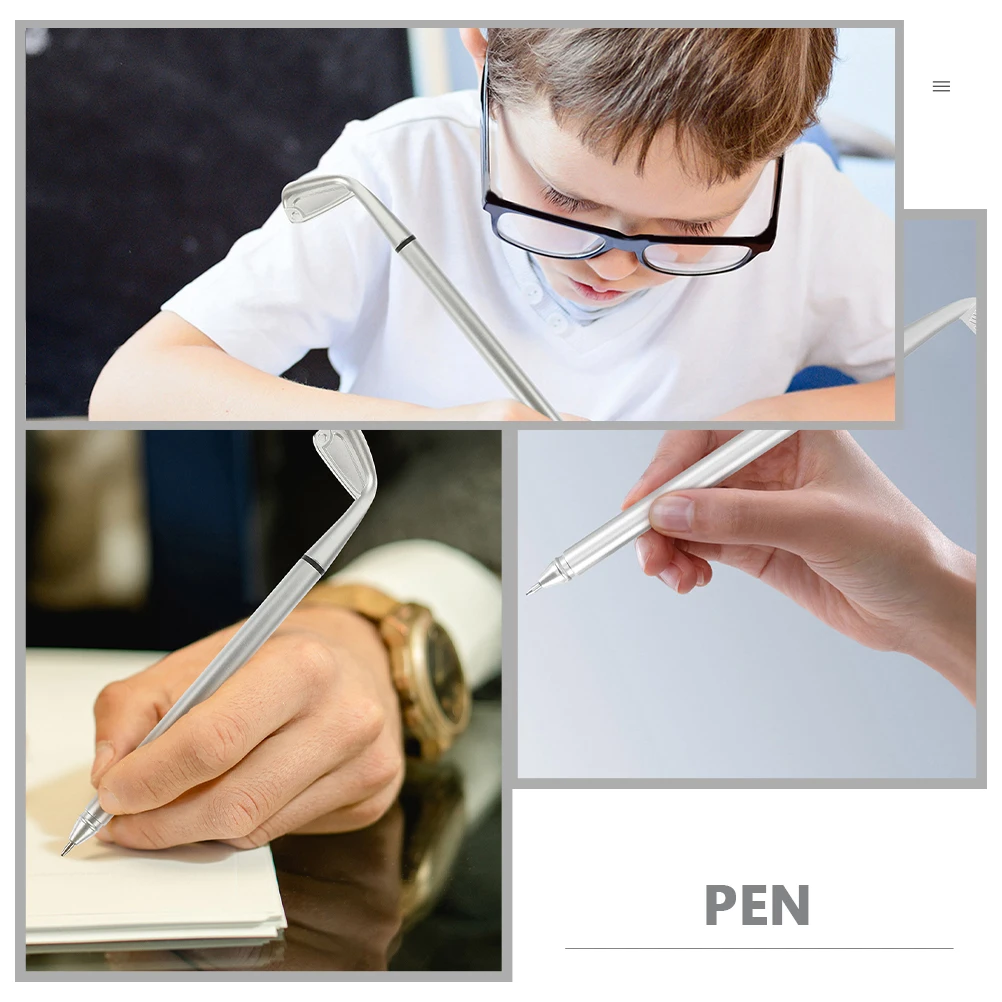 

10 Pcs Mini Golf Fun Pens Ball Desk Accessories Fancy Ballpoint Pencils Writing