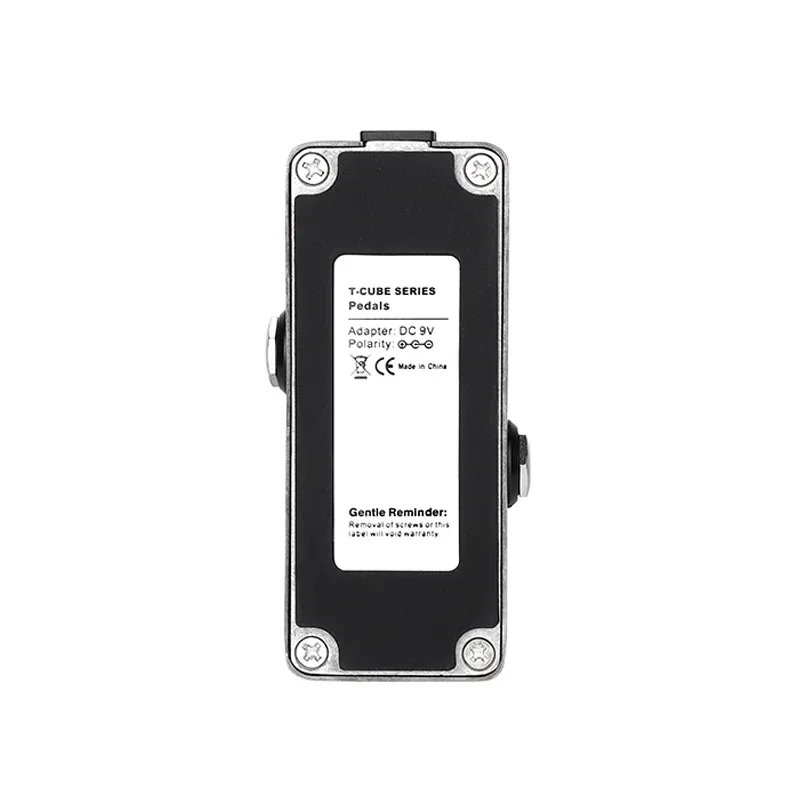 ENO EQ7 E-Gitarren-Effektpedal, Siebenband-Ausgleich, Mini-Metallgehäuse, sieben symmetrisch, einstellbarer Bereich, 5 kHz bis 63 Hz