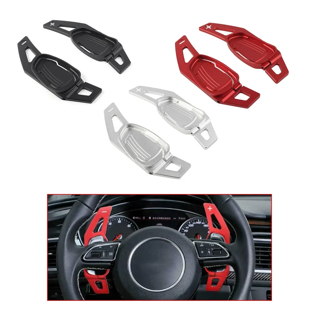 

Yubao Aluminum Car Gear Shifter Steering Wheel Shift Paddle DSG Extension For Audi A5 S3 S5 S6 SQ5 RS3 RS6 RS7