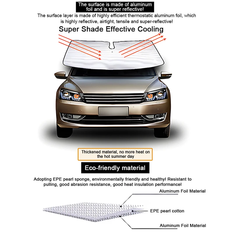 مظلات السيارات الكاملة لكيا سبورتاج اكسسوارات 2017 ~ 2022 QL MK4 الزجاج الأمامي المضادة للأشعة فوق البنفسجية قناع الشمس الظل غطاء الملحقات الداخلية #4