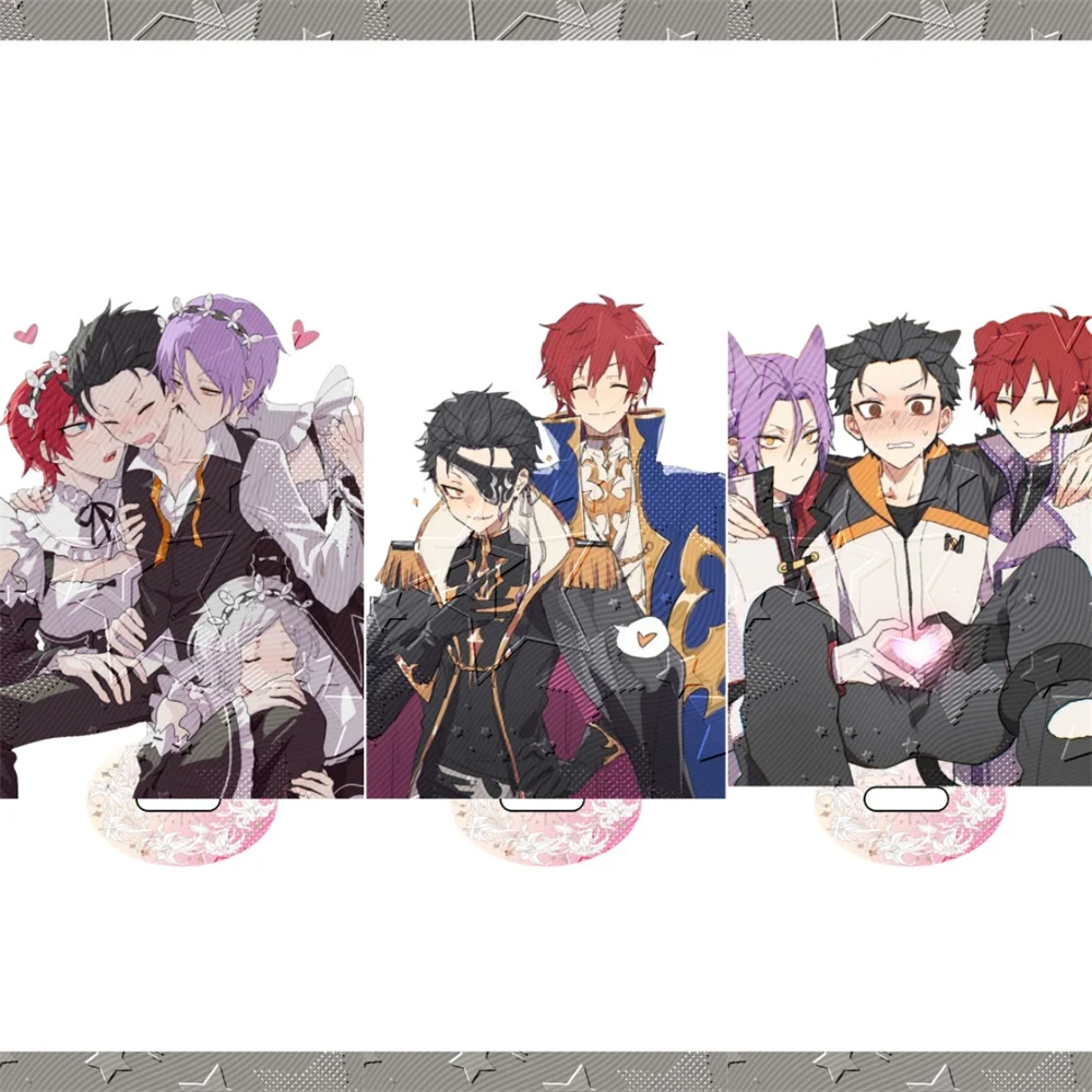 15cm Re:ZERO -Starting Life in Another World Acrylic Stand Keychain  Characters Ornament Accessories Collection Collection