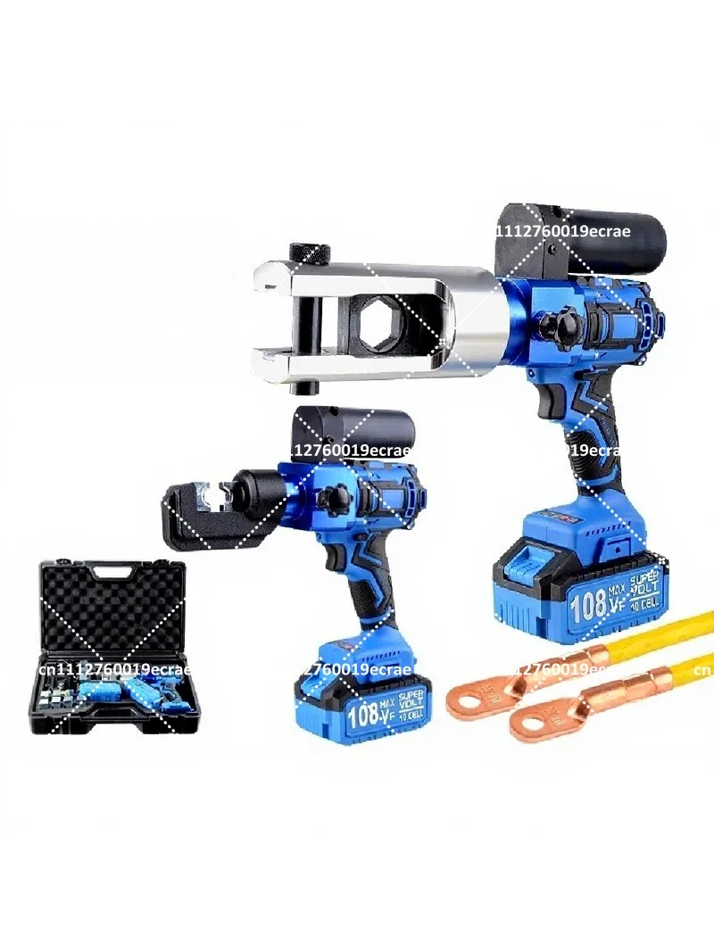 Rechargeable Hydraulic Crimping Pliers for Wire Copper Aluminum Terminals CM300 CM400