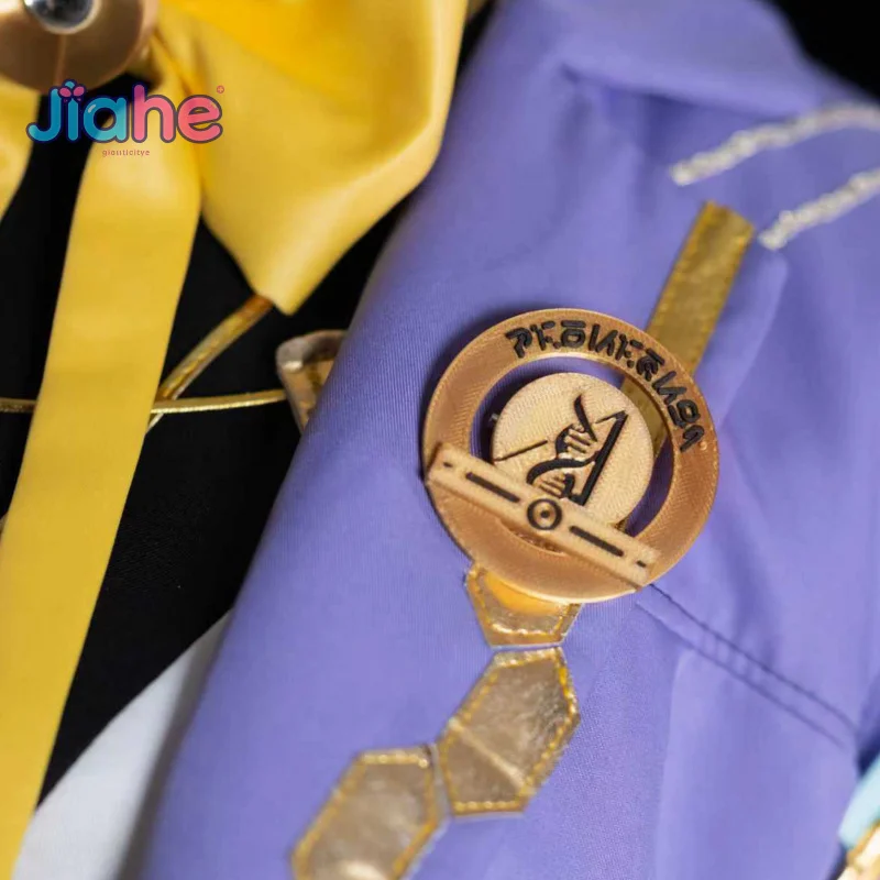 

Anime Wuthering Waves Aemeath Cosplay Costume College Uniform School JK Coat Skirt Tie Halloween Carnival Girl New Aemeath suit