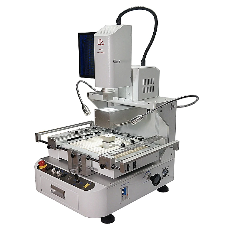 LY R890A Align BGA Reworking Station Automatic 3-Zone Mobile Soldering Repair Tools with CCD Alignment System High Power 4300W
