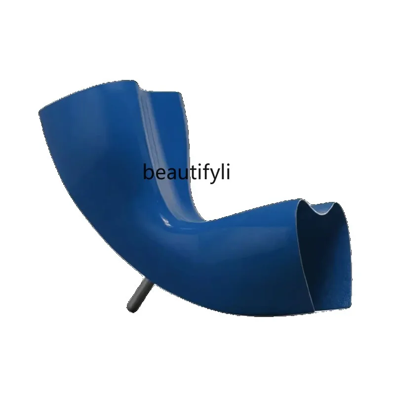 

Customized Felt Chair Nordic Designer Model Shaped Leisure Chair FRP Seat High Heels Boots Wing Chair living room furniture