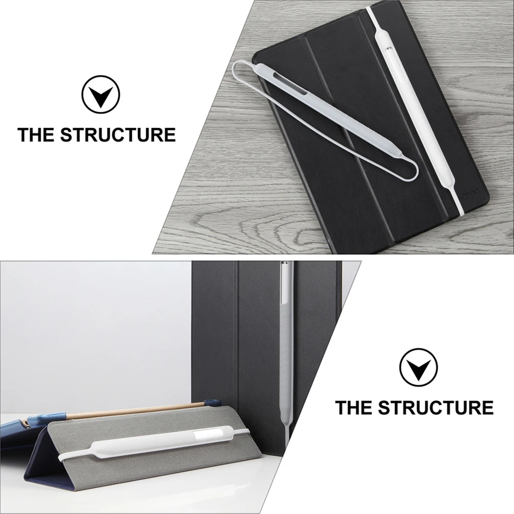 

Anti-loss Pen Cover Pencil Case Handwriting Estuche Protector Silica Gel Stylus