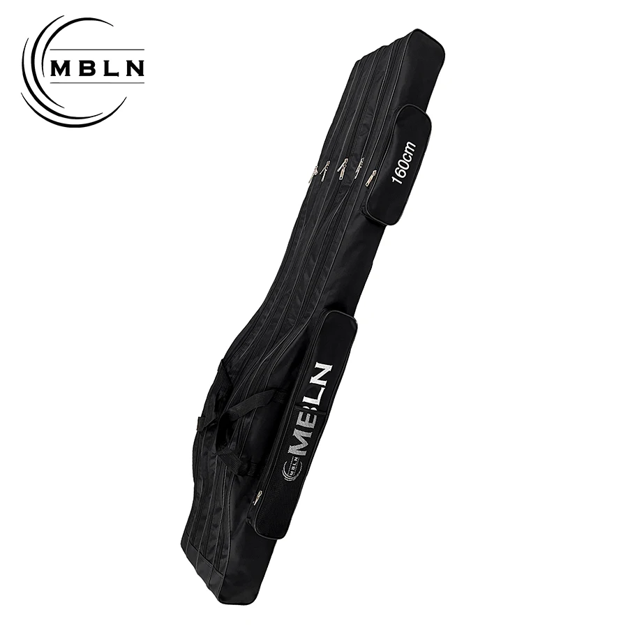 MBLN 160cm 4-Schicht Angeltasche Faltbare Multifunktionale Tragbare Angelruten-Tasche Angelruten-Rollen-Werkzeug-Aufbewahrungstasche – Detail 2