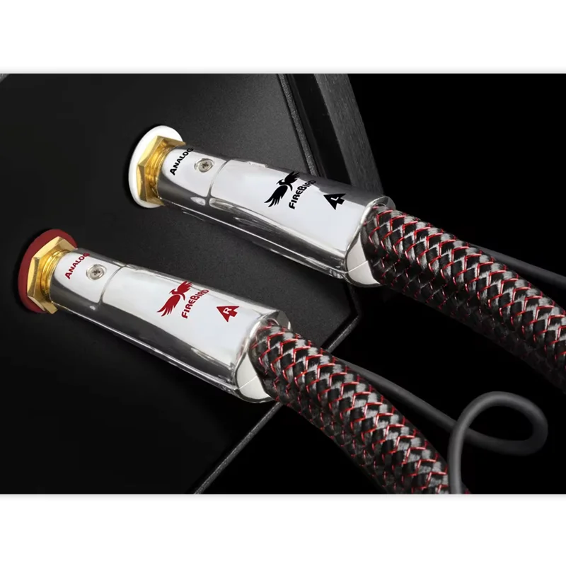 High Quality FireBird RCA Cable PSS Pure Silver Mythical Creature Interconnect Line with Box