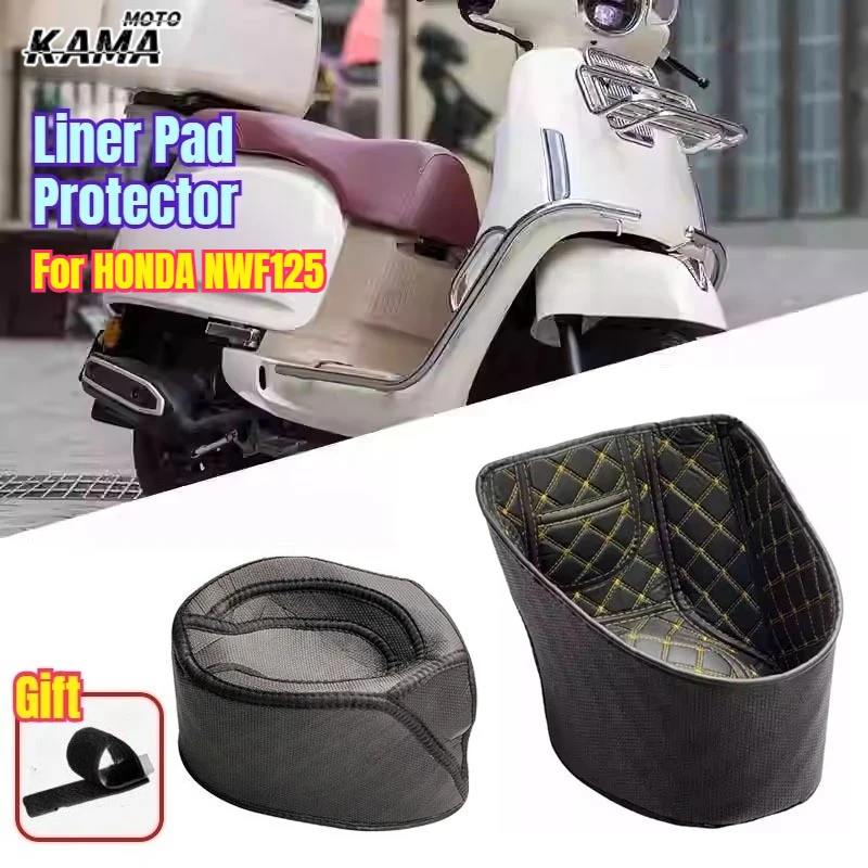 For HONDA NWF125 Motorcycle Accessories Rear Trunk Inner Cushion Luggage Box Liner Pad Protector