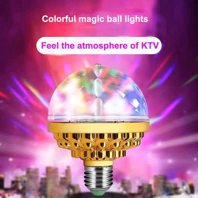 แสงอารมณ์ ไฟบรรยากาศ สีสันสดใส หมุนได้และเปลี่ยนสี แถบไฟใหม่ ไฟ KTV