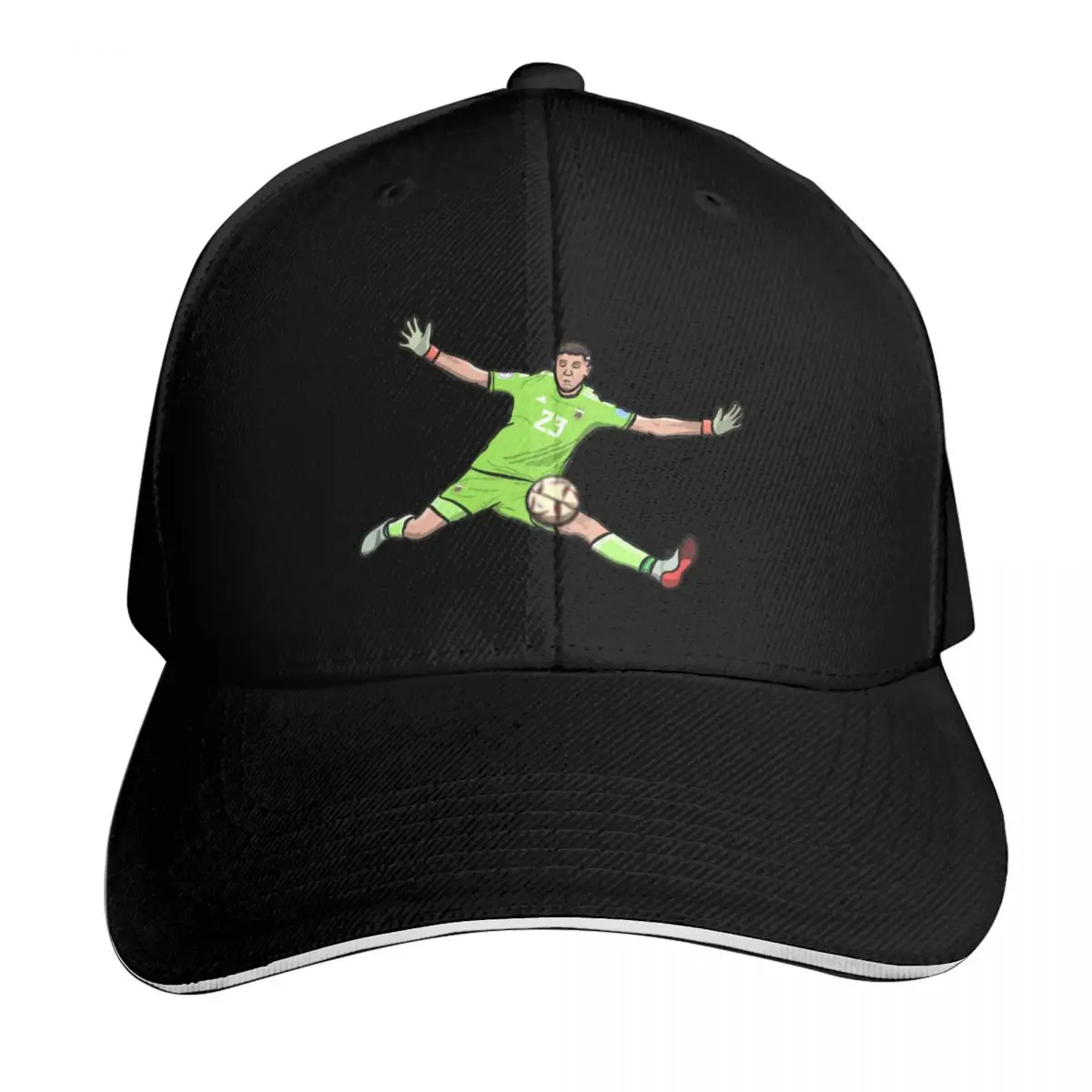 

Emi 'Dibu' Martinez, the Heroic Save! Baseball Cap Hat Man Luxury Hat Luxury Brand fishing hat Military Cap Man Women Hats Men's