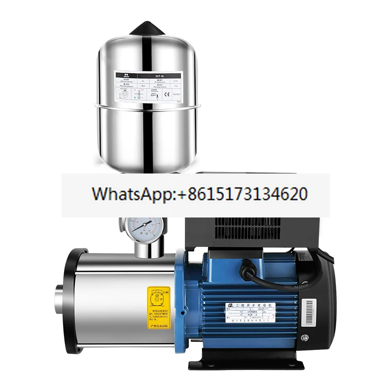 

CHM variable frequency booster pump 304 stainless steel intelligent automatic household 220V commercial hotel project 380V