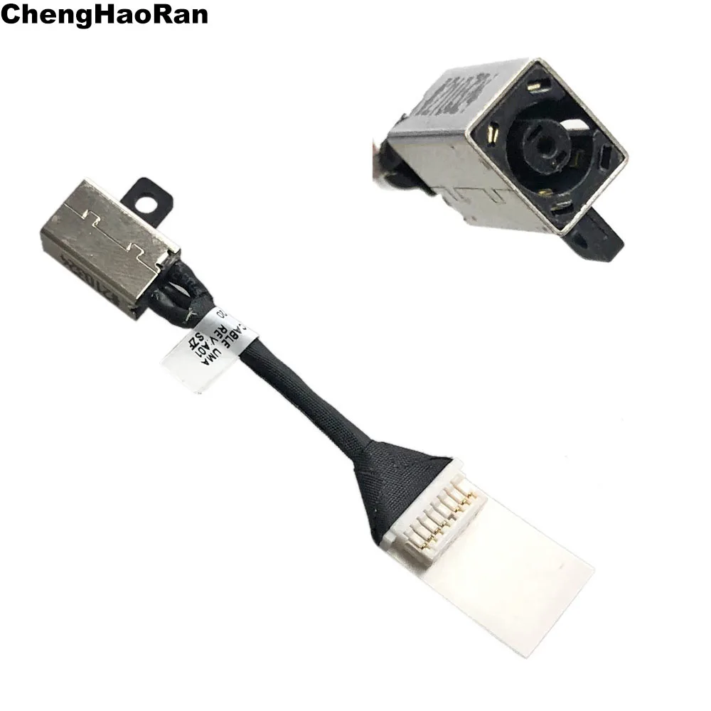 

ChengHaoRan 1-10pcs DC Jack in POWER JACK Cable Laptop FOR Dell Latitude 3410 3510 E3510 E3410 10inch Notebook