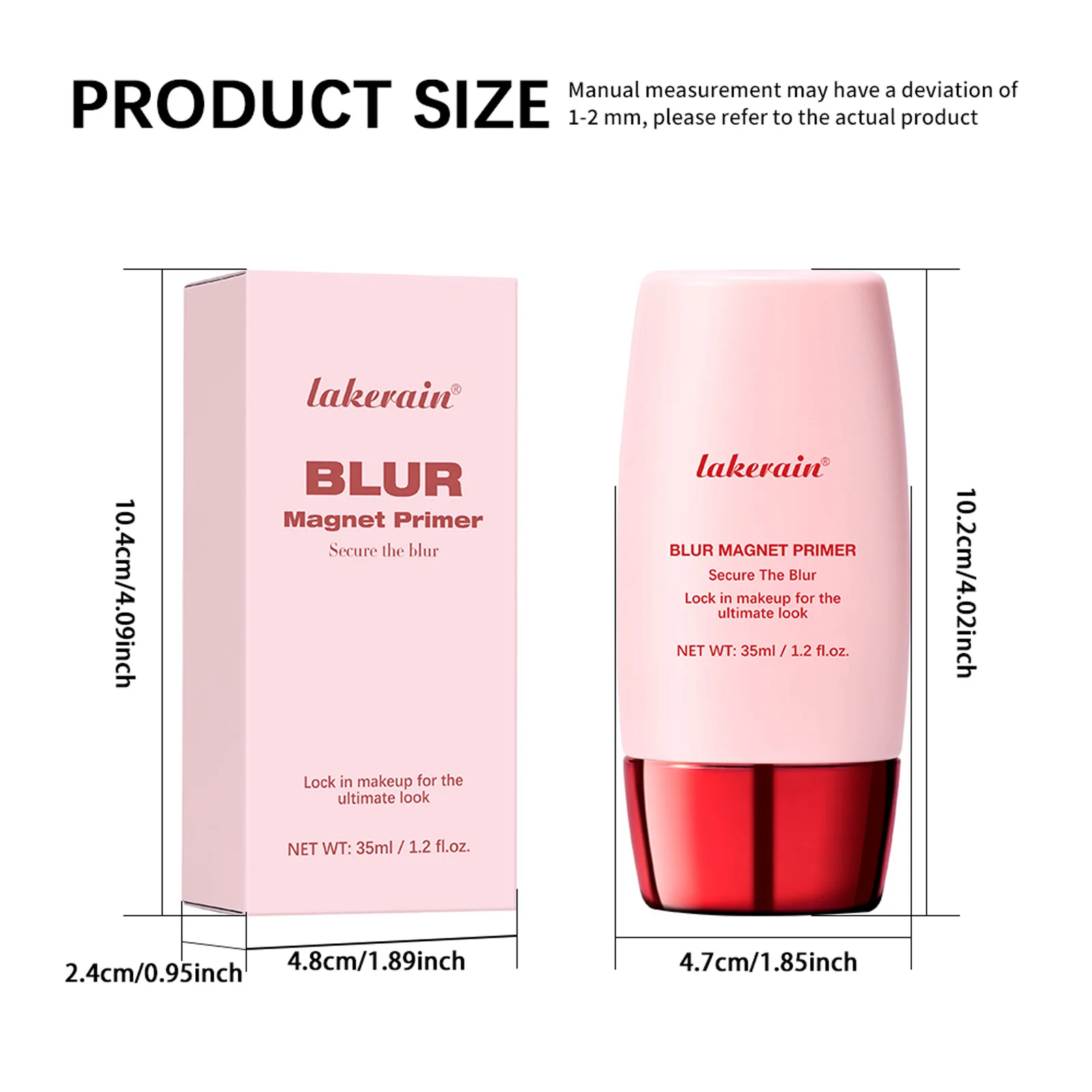 lakerain マットメイクアッププレップローションナチュラルフェイス輪郭目に見えない毛穴多機能コンシーラーメイクアップ分離液