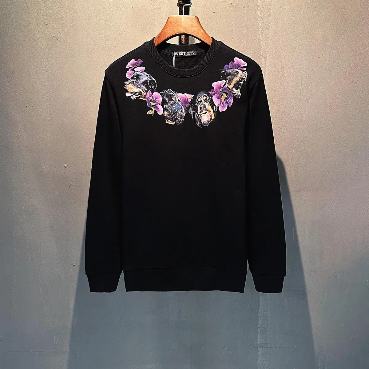 

Свободная толстовка с длинным рукавом и 3D-принтом, повседневная одежда для пар, удобная, хлопковая, антибактериальная, деформируемая, китайский бренд