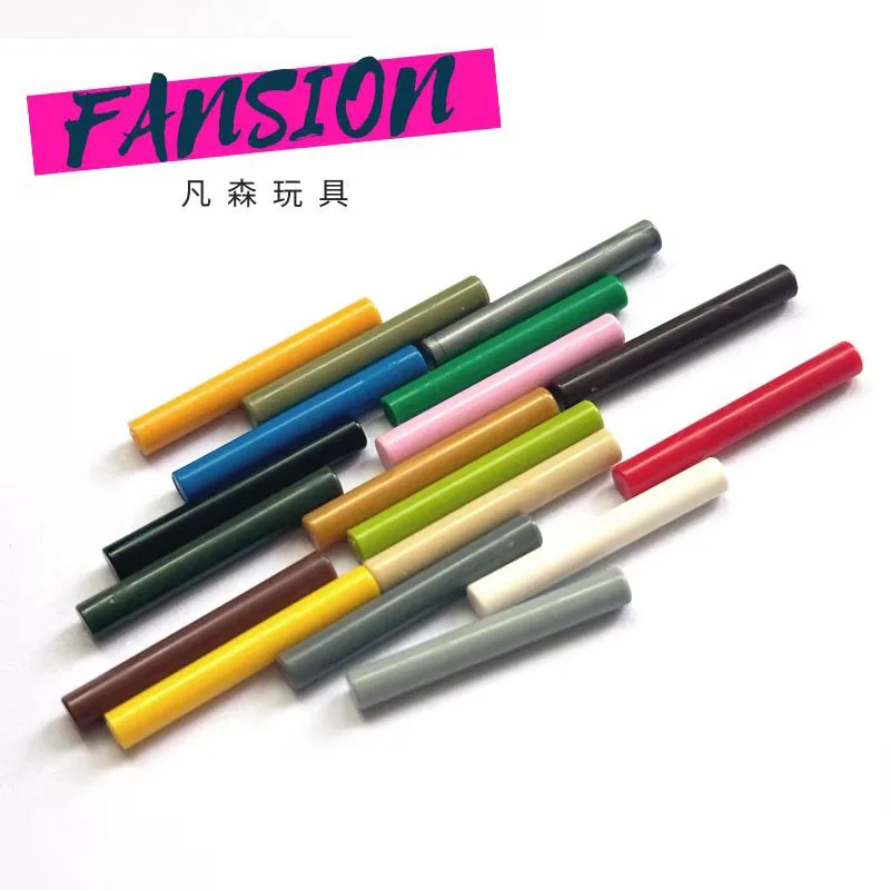 

100g/500Pcs 87994 1x3 Round Bar and Pillar Building Blocks Moc Color Accessories Compatible with Bricks DIY Children's Toy