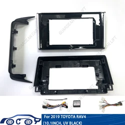 For 2019 TOYOTA RAV4 (10.1INCH) Car Radio Fascias Android GPS MP5 Stereo Player 2 Din Head Unit Panel Dash Frame Installation