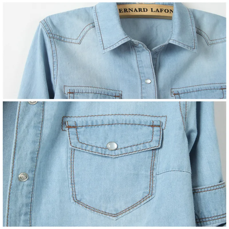Camisa jeans de manga curta feminina, tops femininos, blusa sexy, verão, camisas femininas legais