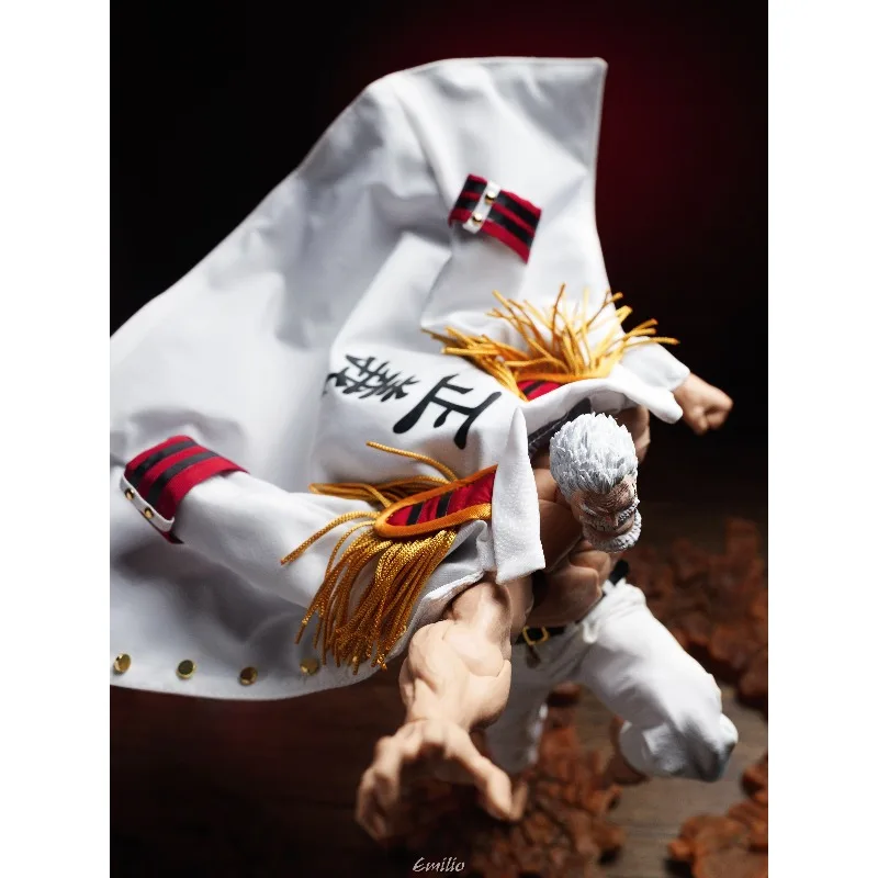 

One Piece 1/12 Scale Anime Character Admiral of The Navy Cap Set Clothes Model for 6'' Action Figures Body Accessories