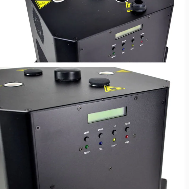 1300W TP-T Electric Double Hole Spark Machine DMX 2/4 Channels Stepless Rotating Stage Flame Effect