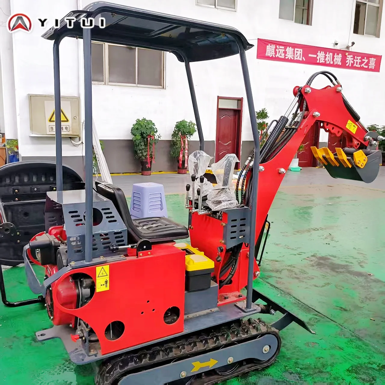 Miniexcavadora compacta para uso doméstico, motor fuerte personalizado, herramientas agrícolas, motor CE Epa Euro 5 KUBOTA, precio barato, entrega rápida