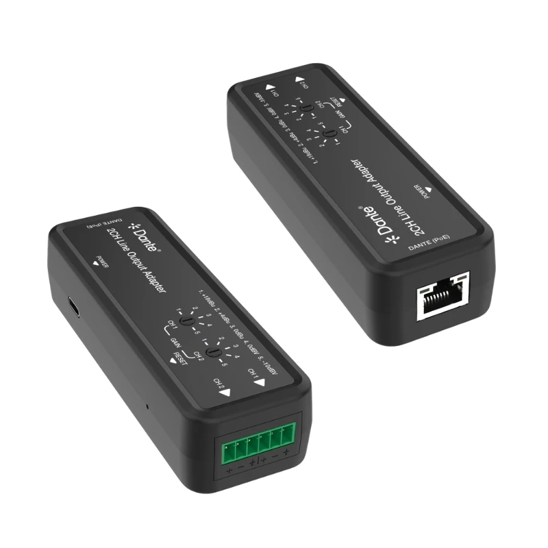 2025 hot sale AVIO Convert 2 Channels Line-level Analog Audio From Pro AV to  Input  to Line-level Pro AV Audio Output