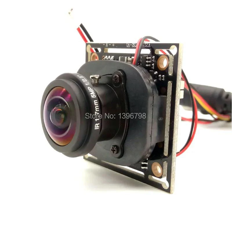 4in1 1.0MP パノラマカメラ魚眼レンズ 360 度ビュー 720P AHD カメラ IR ODS/BNC ケーブル