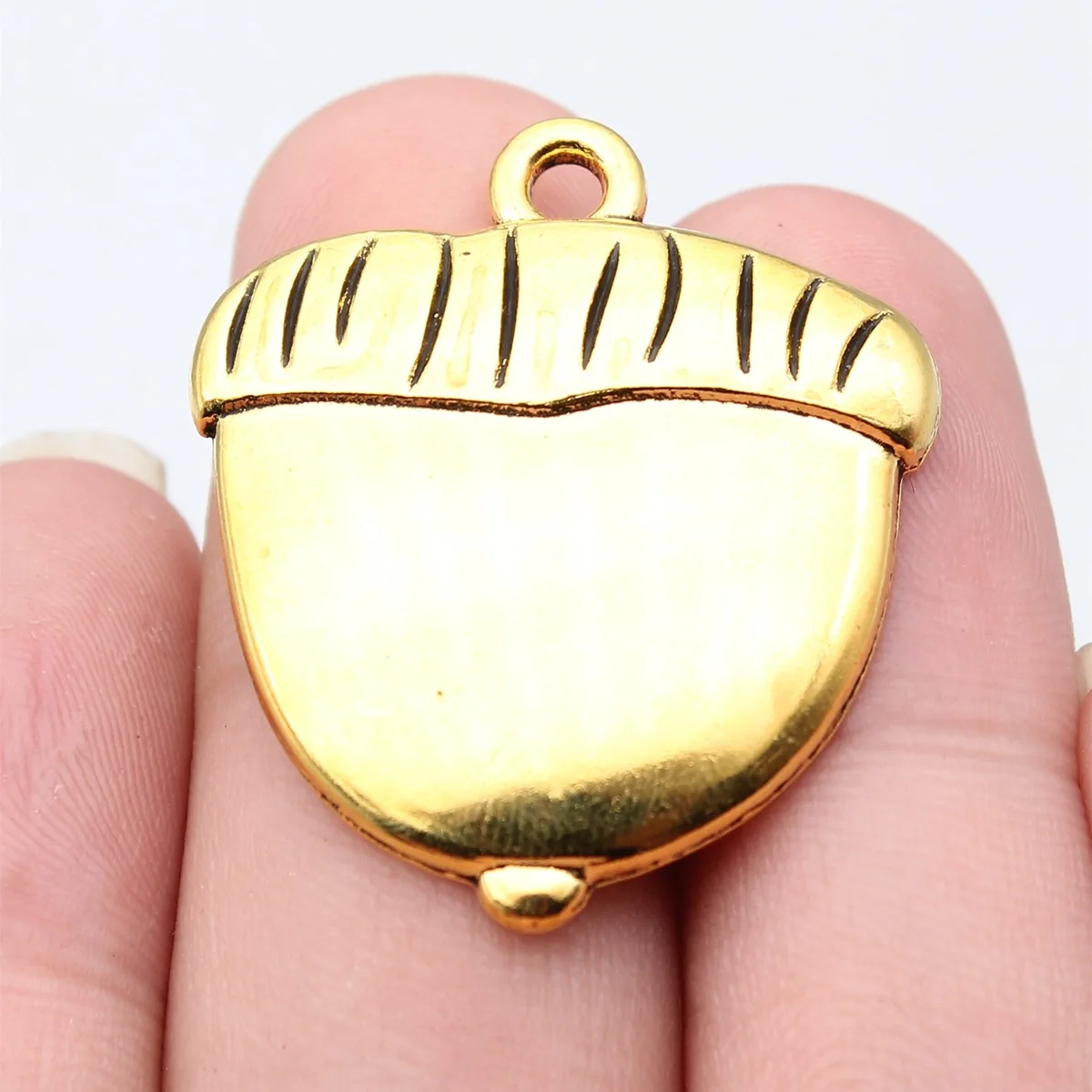 10pcs 35x31mm(1.38x1.22inch) 5 Colors Single Sided Big Acorn Charms Hazelnut Charms Pendant Wholesale Jewelry Findings