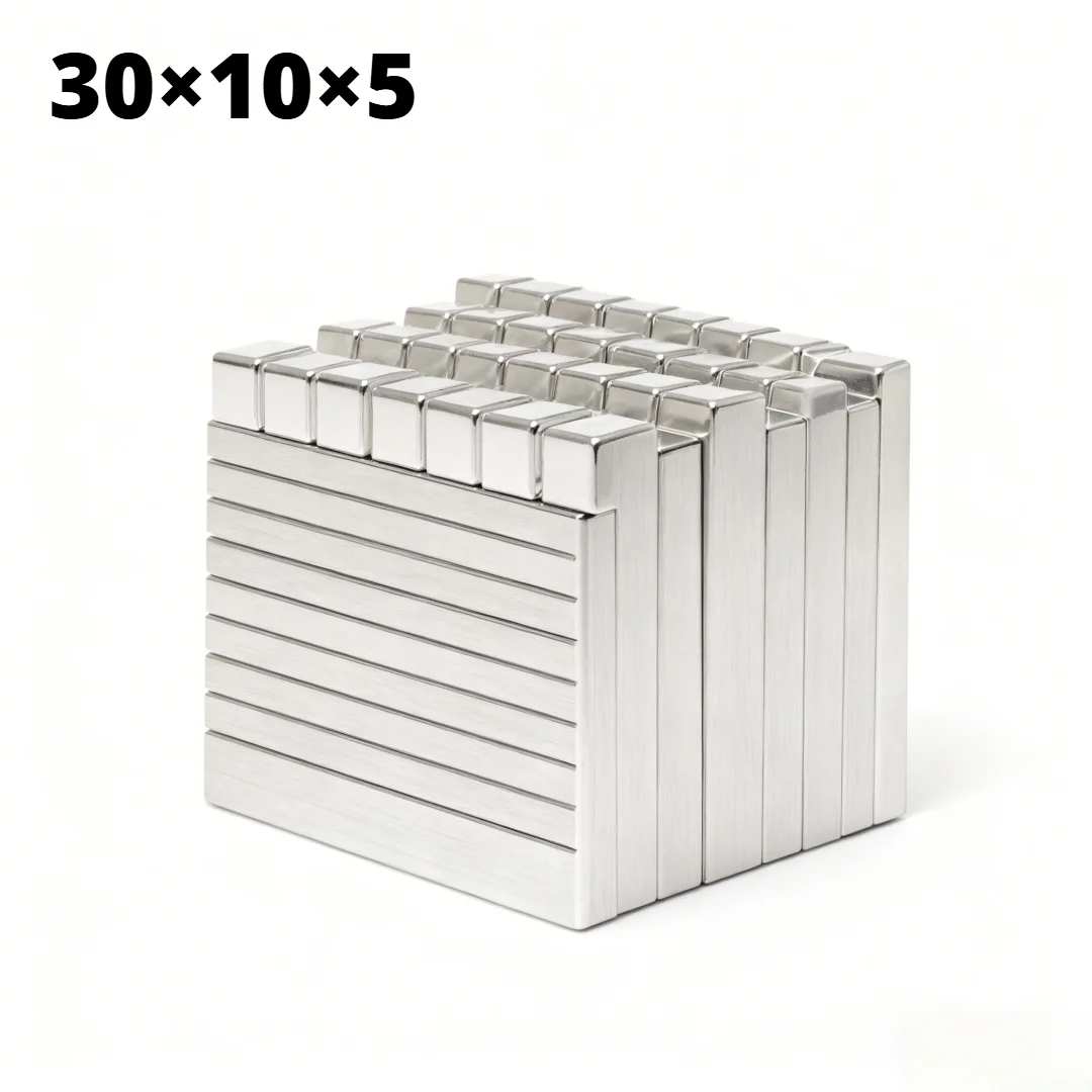 30x10x5mm Super Strong Magnet N35 Block Magnetic NdFeB Neodymium Magnet Powerful Disc imanes Refrigerator Magnets
