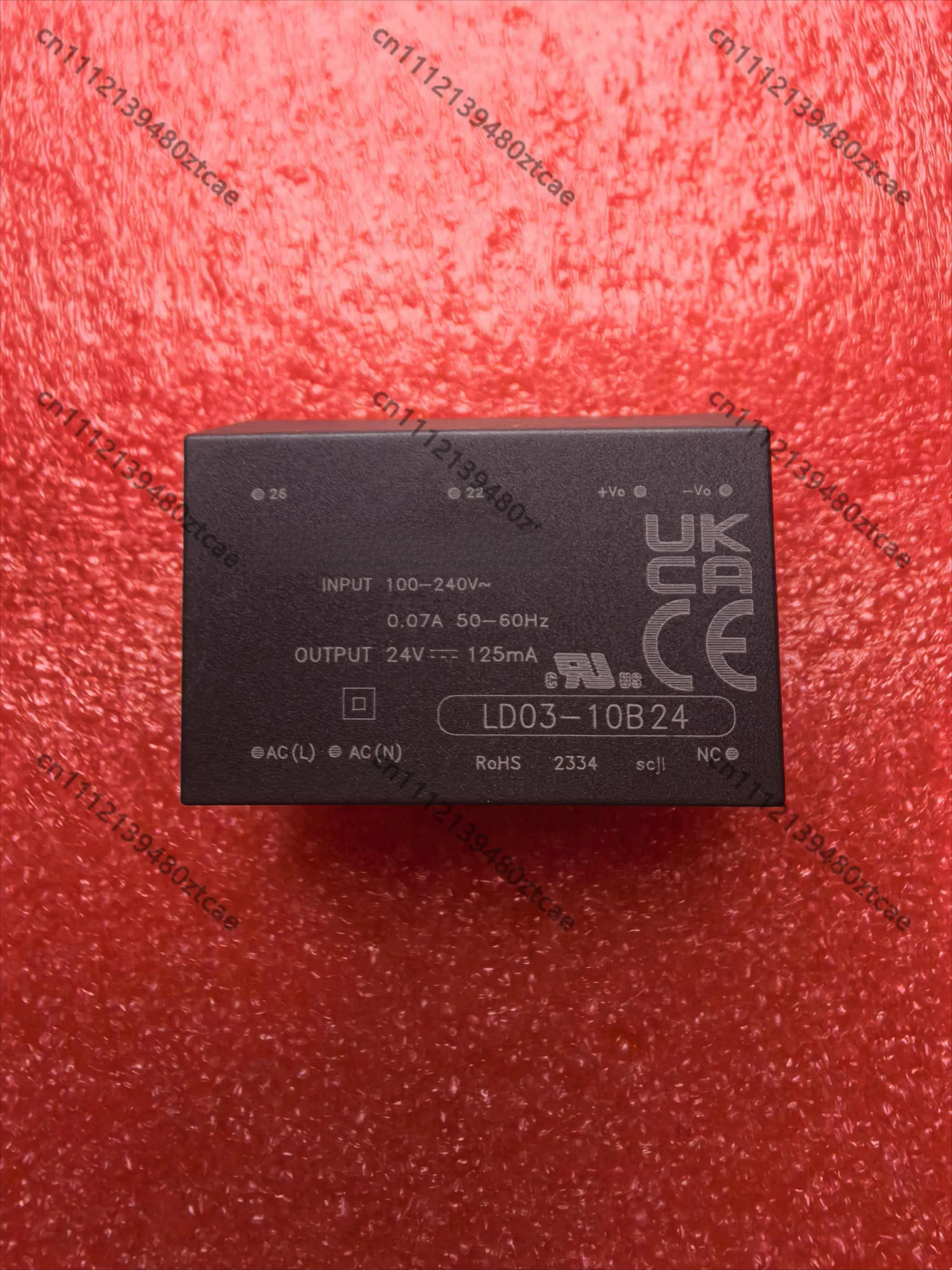 LD03-10B24 Original AC-DC Power Module 3W 85-264VAC Input 24V 0.125A PCB Mount Isolated Converter