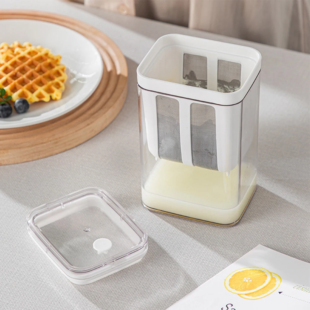 

1100 ML Cheese Yogurt Maker Fresh Homemade Yogurt for Making Thick Greek Yogurt Soybean Milk for Filtering Yogurt Juice Milk Tea