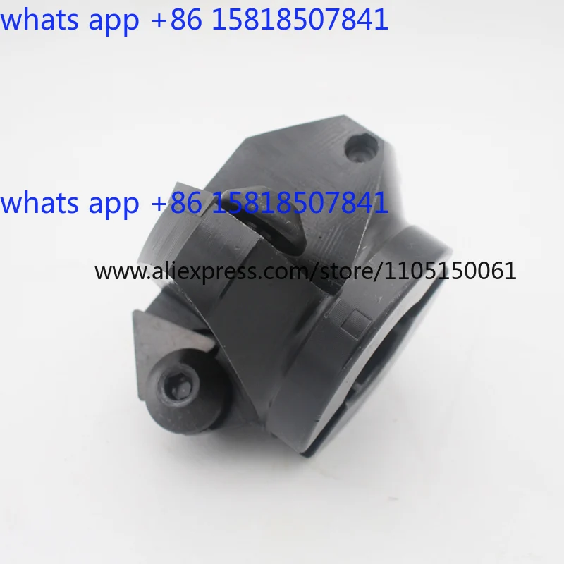 Interchangeable chamfer countersink 63 80 100 125 Set of indexable 45 degree face milling cutter End mill cutter head