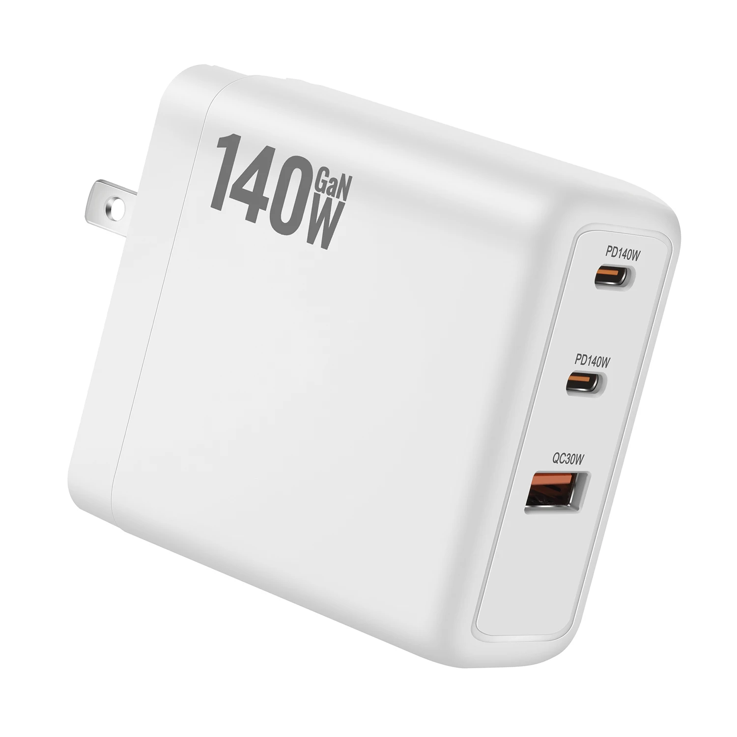 140wマルチポートgan充電器-pd31超急速充電-2c1a-デジタルライフ向け携帯電話充電ヘッド