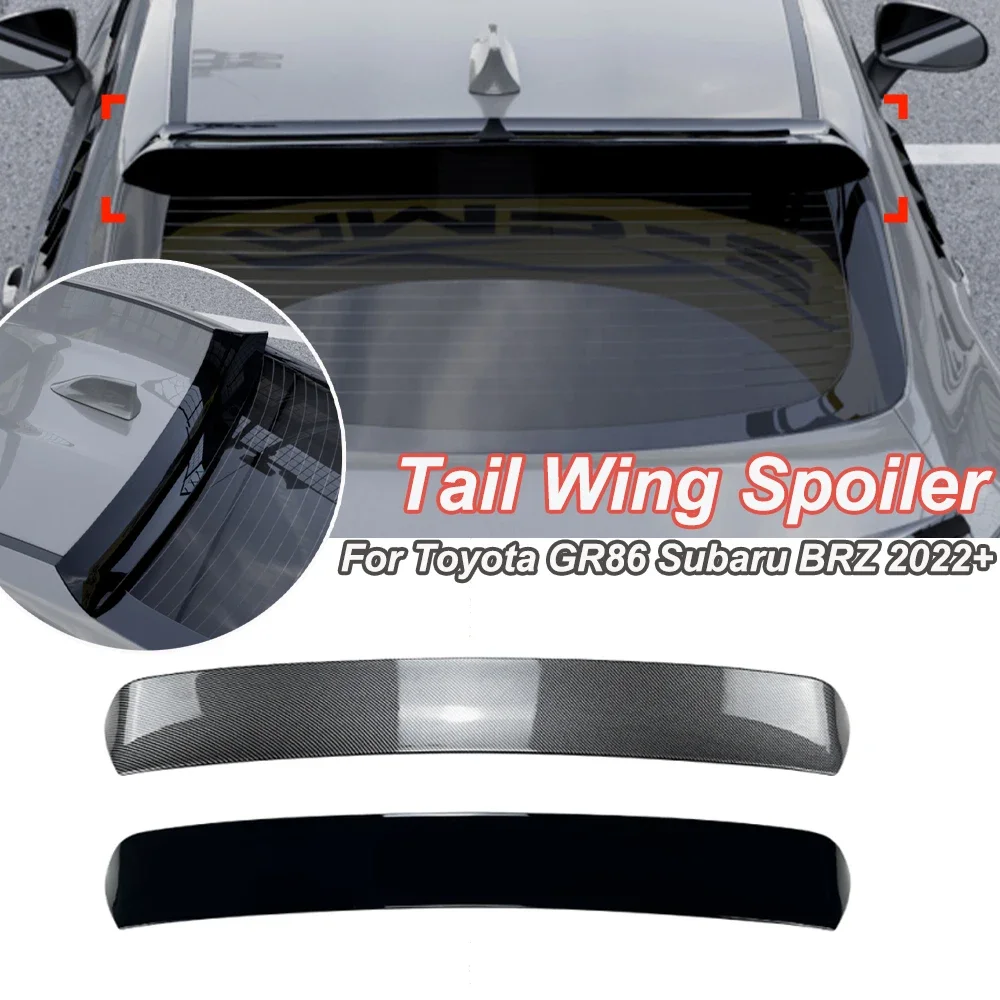 for 2022+ Toyota GR86 Subaru BRZ rear upper spoiler body cover top wing spoiler exterior cross-border modification accessories