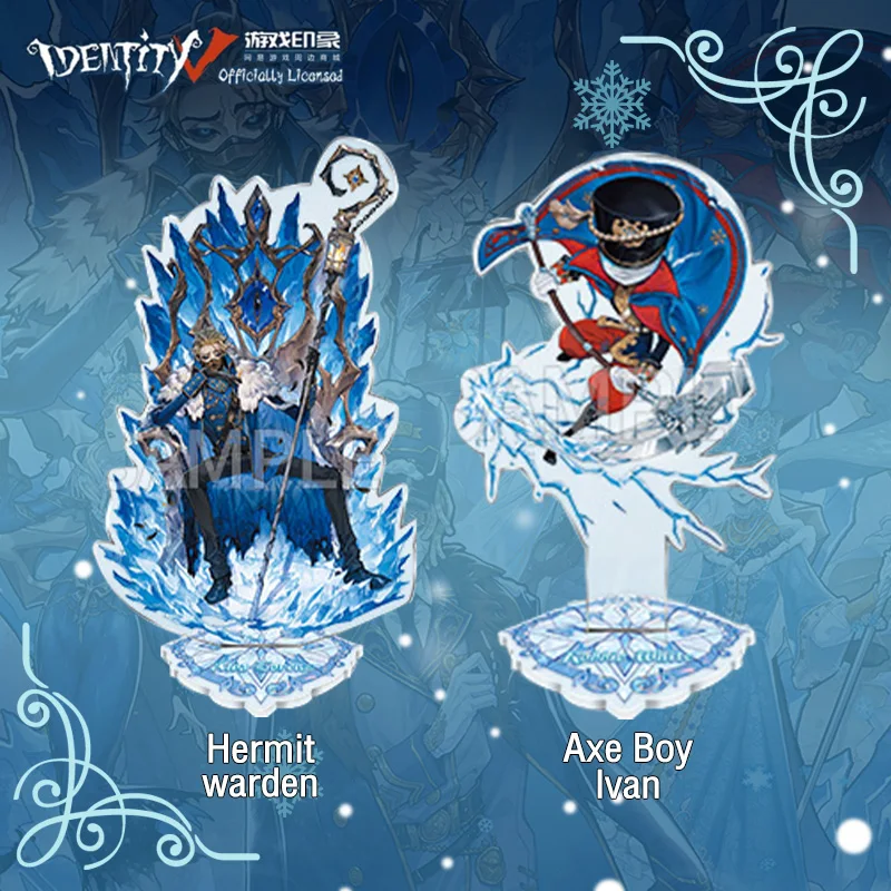 Identity V Frozen Kingdom Cutouts Prisoner Grave Keeper Priestess Game Role Human Figure Standing Sign Collection