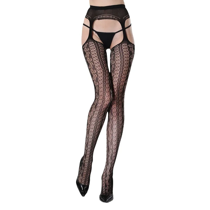 

Sexy Leggings Fishnet Stockings Pattern Leggings Over Knee Black Socks Lace Leggings Pantyhose