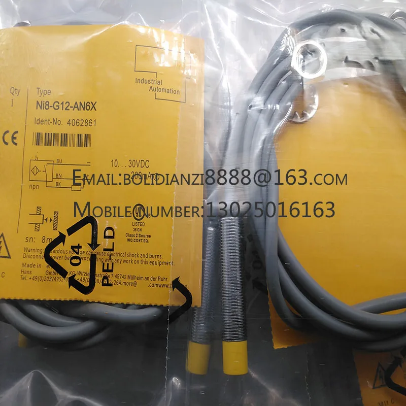 

The brand-new original sensor NI8-G12-AN6X NI8-G12-AP6X warranty for one year in stock
