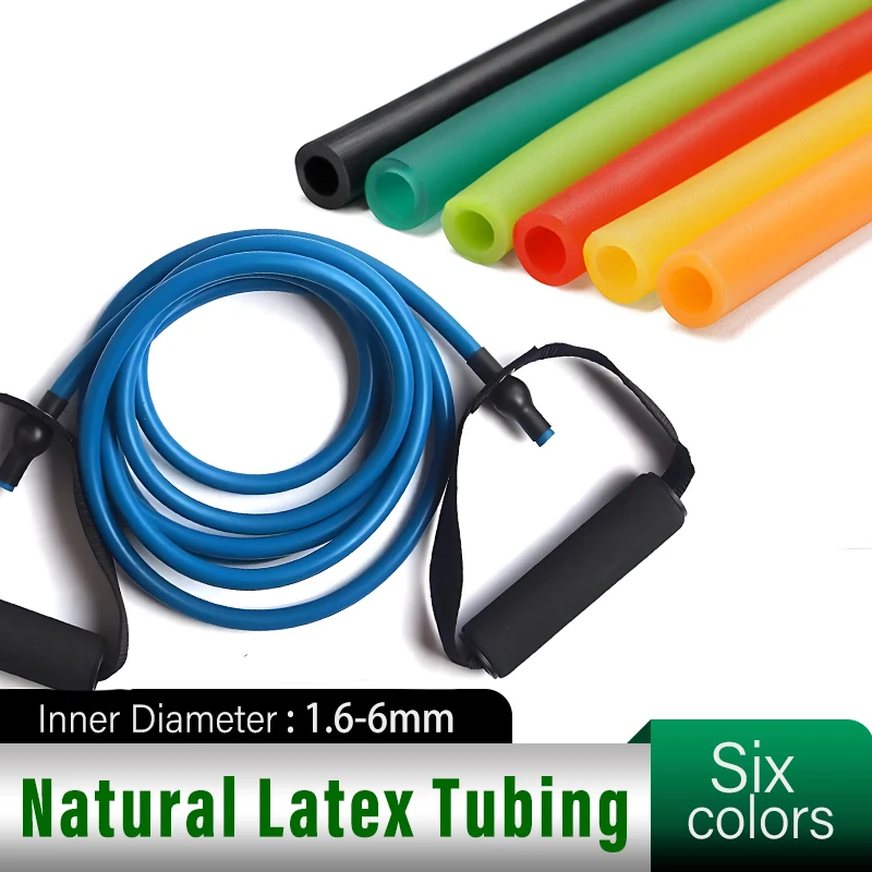 

Colored Latex Tubing 1.6~6mm 1/3/5 m Elastic Resistance Bands for Fitness Medical Grade Speargun Laboratory Flexible Tubing