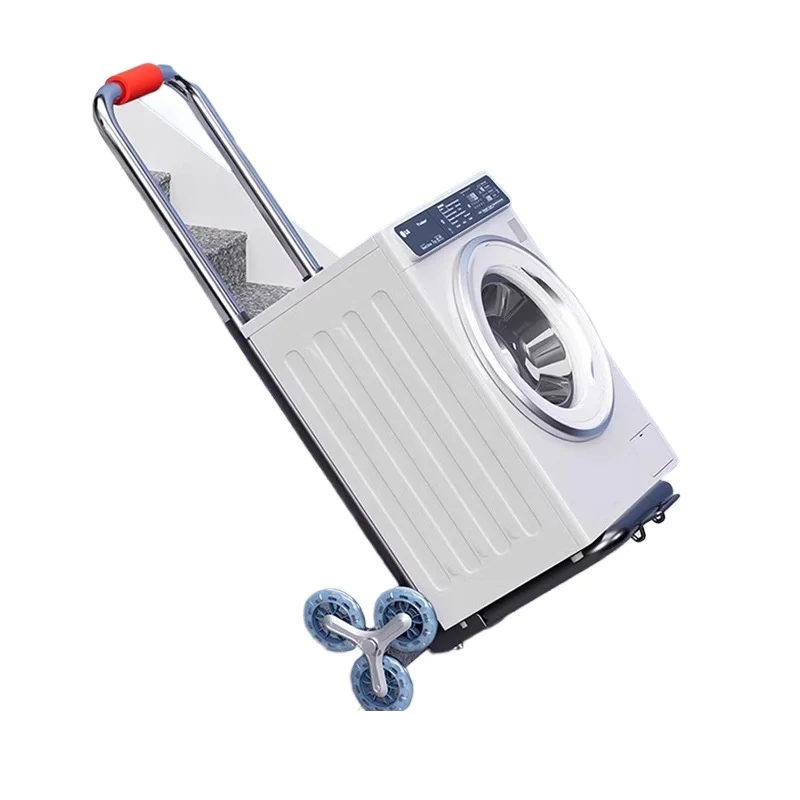 Foldable Portable Shopping Cart for Supermarket Wholesale Hand Truck for Elderly Luggage Grocery Trolley for Travel Camping