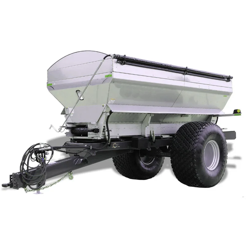 China factory supply tractor trailed truck manure spreader