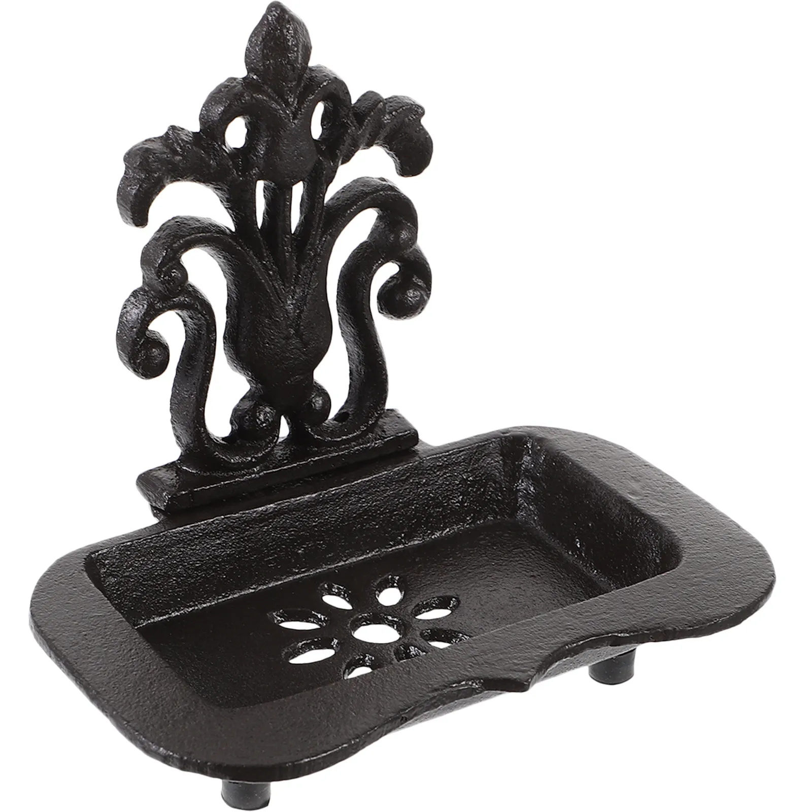 

Rustic Metal Draining Design Bathroom Dish Tray For Home Hotel Use Rack Bathroom Holder Metal Holder Draining Soap Rack