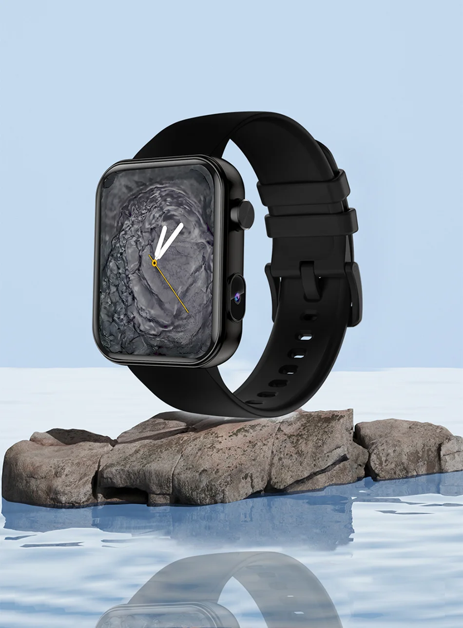 2025 nuevo reloj inteligente hombres mujeres cámara tomar fotos grabar vídeo Monitor de salud deportes Fitness impermeab
