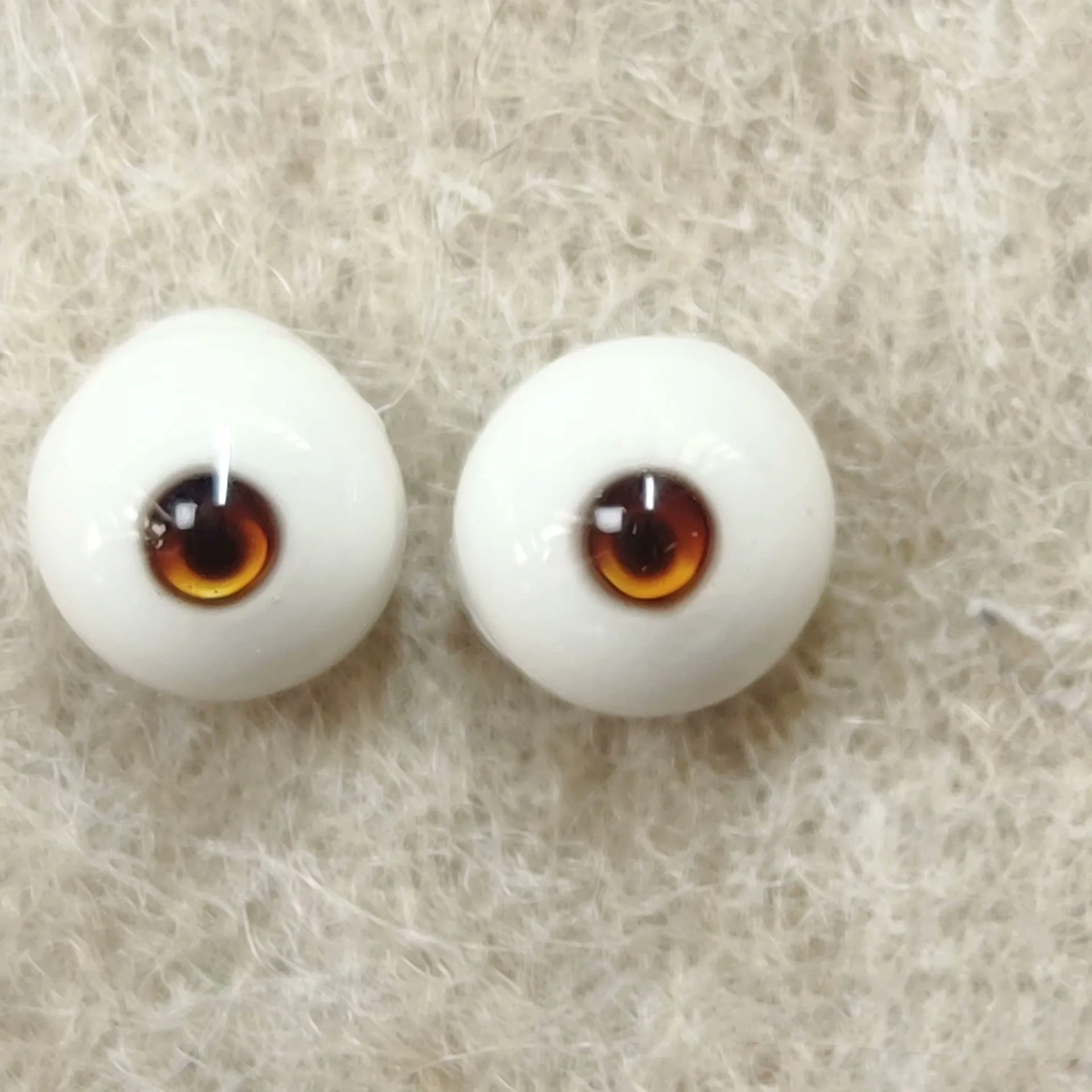 2mm 3mm 4mm 6mm 7mm 8mm 9mm 10mm BJD Doll Safety Eyes, 1/12 1/8  Plaster Craft Eyeball Toy Accessories