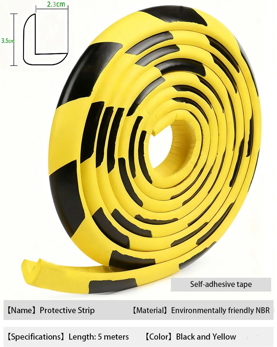 

Self-adhesive Anti-collision strip-warning Protective edge and corner Anti-damage and anti-collision strip