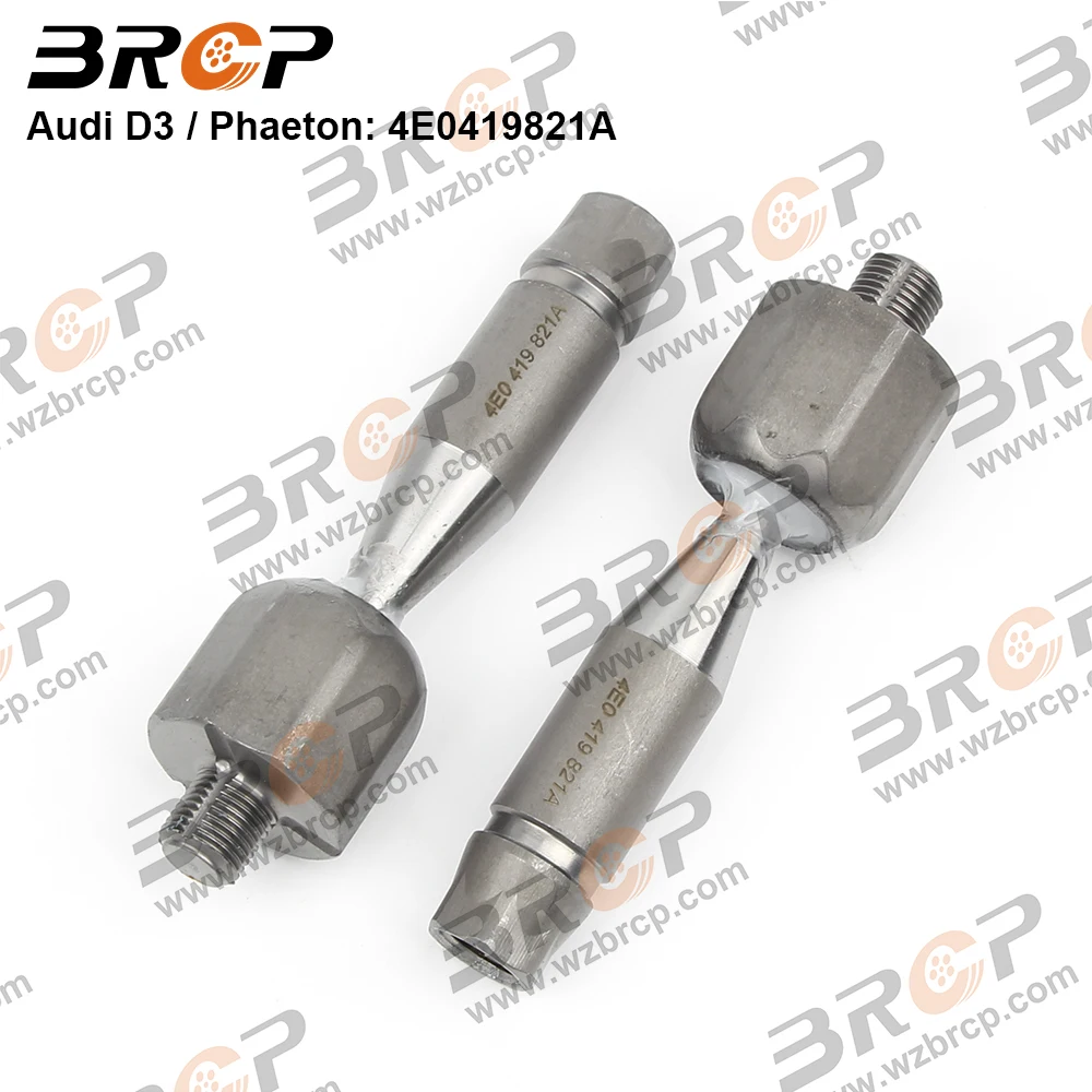 BRCP Pair Assale Anteriore Interno Dello Sterzo Tirante Estremità Giunto Per Audi A8 D3 VW Volkswagen Phaeton 3D2 4E0419821A 4E0419821