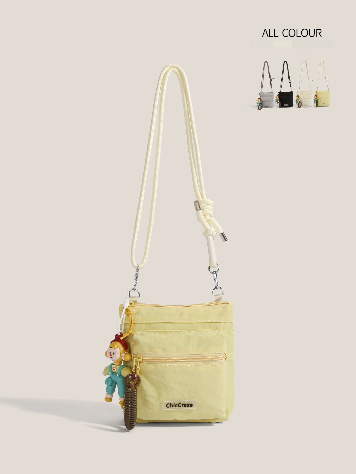 

Летняя нейлоновая женская сумка через плечо, новинка 2025, легкая, универсальная, наклонная сумка для переноски на одно плечо, моющийся кактус