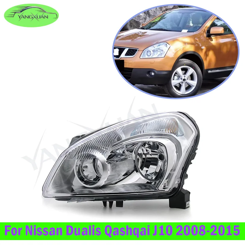 Front Bumper Headlight For Nissan Dualis Qashqai J10 2008-2015 Front Head Light Headlamp Head Lamp Assembly