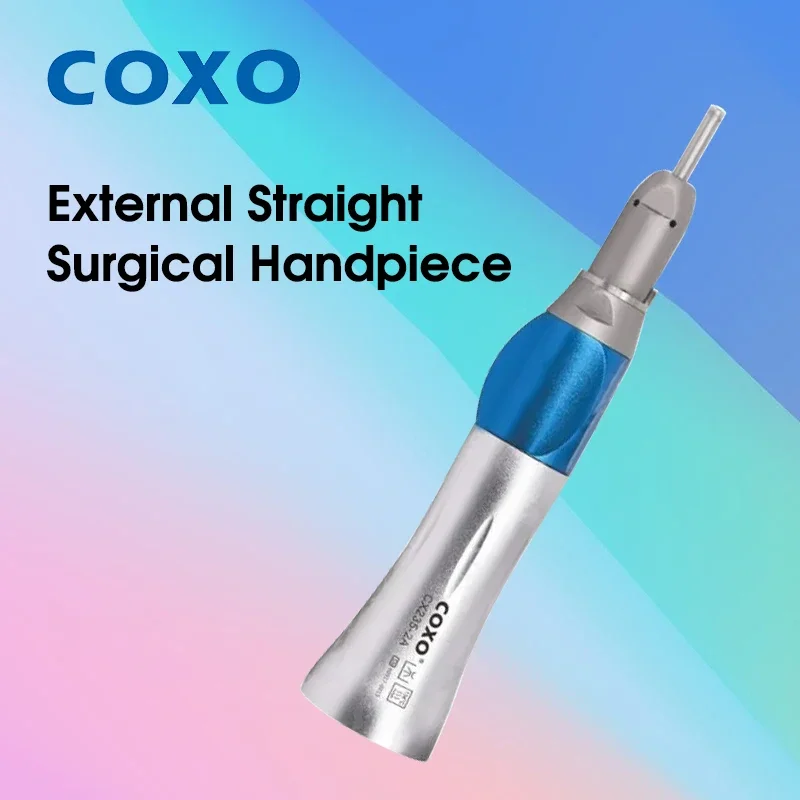 

COXO CX235-2A Inner Channel Electric Micromotor Driven Contra-Angle Low-Speed Handpiece for Polishing and Grinding Rotary Tools